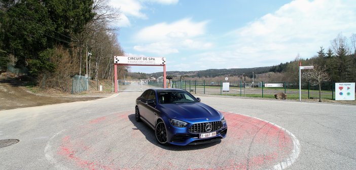 Discovering old Spa-Francorchamps circuit with the Mercedes-AMG E 63 S 4MATIC+